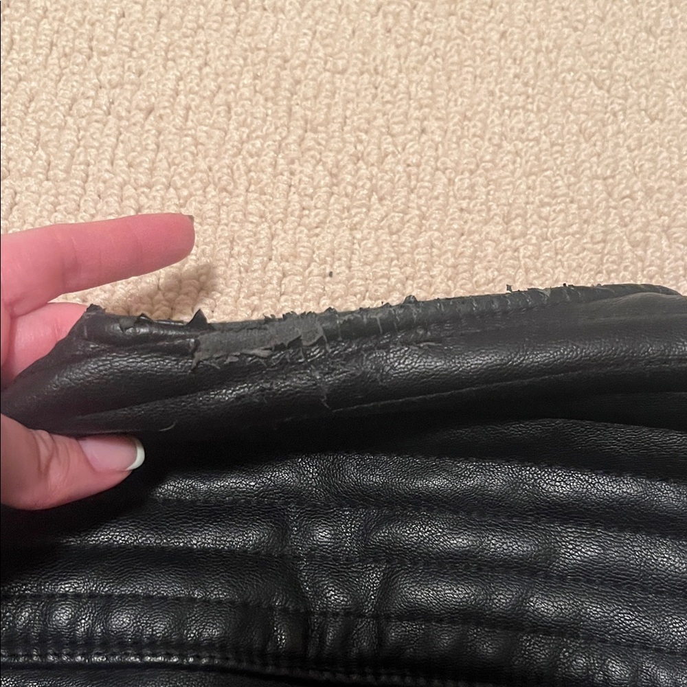 Topshop | Classic Leather Jacket - Picture 7 of 7